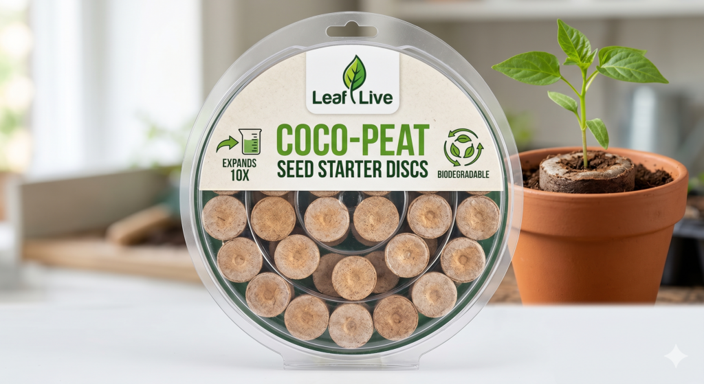 Coco-Peat Seed Starter Discs: Your Shortcut to Perfect Germination