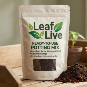 Ready-to-Use Potting Mix: A blend of coco-peat, perlite, and compost.